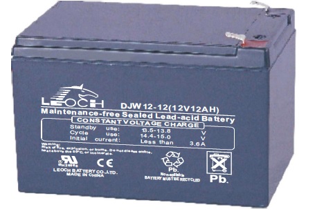 Аккумуляторная батарея DJW 12-12 (DJW12-12) Leoch 12Ач 12В фото